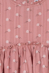 Girl's Floral Print Top